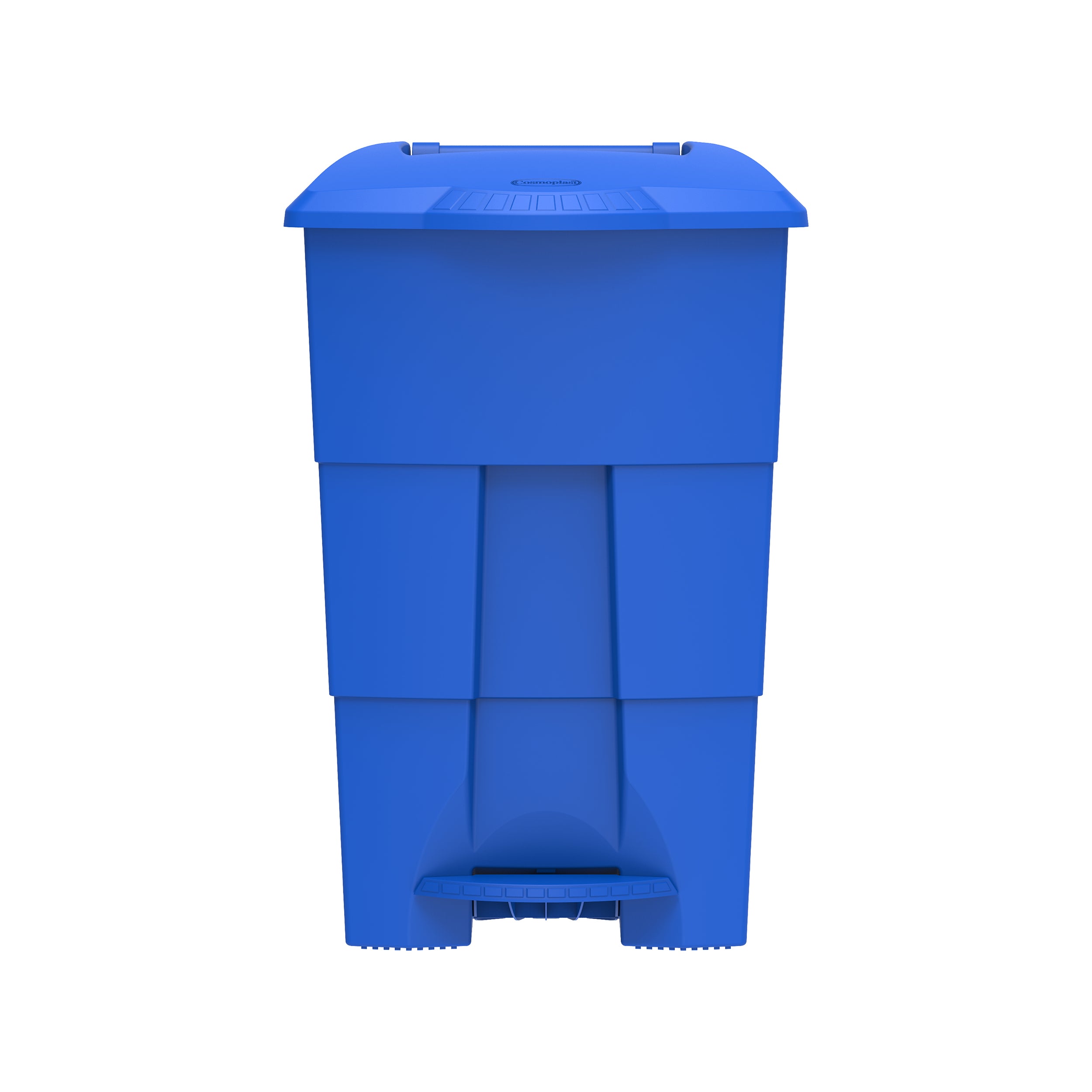  100L Step on Waste Bin with Pedal & Wheels- Cosmoplast KSA