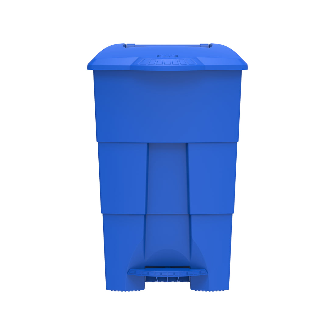  100L Step on Waste Bin with Pedal & Wheels- Cosmoplast KSA