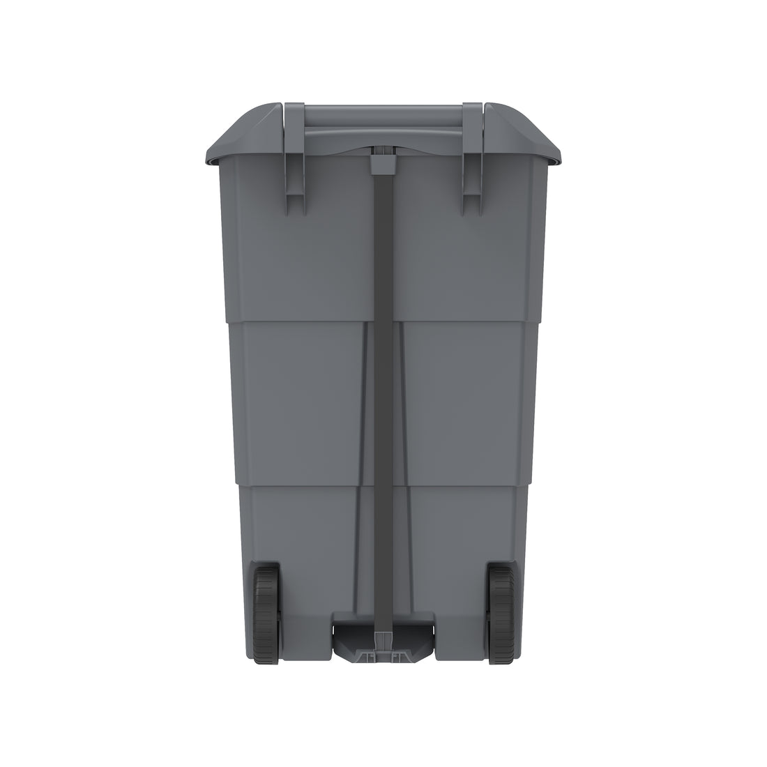  100L Step on Waste Bin with Pedal & Wheels- Cosmoplast KSA