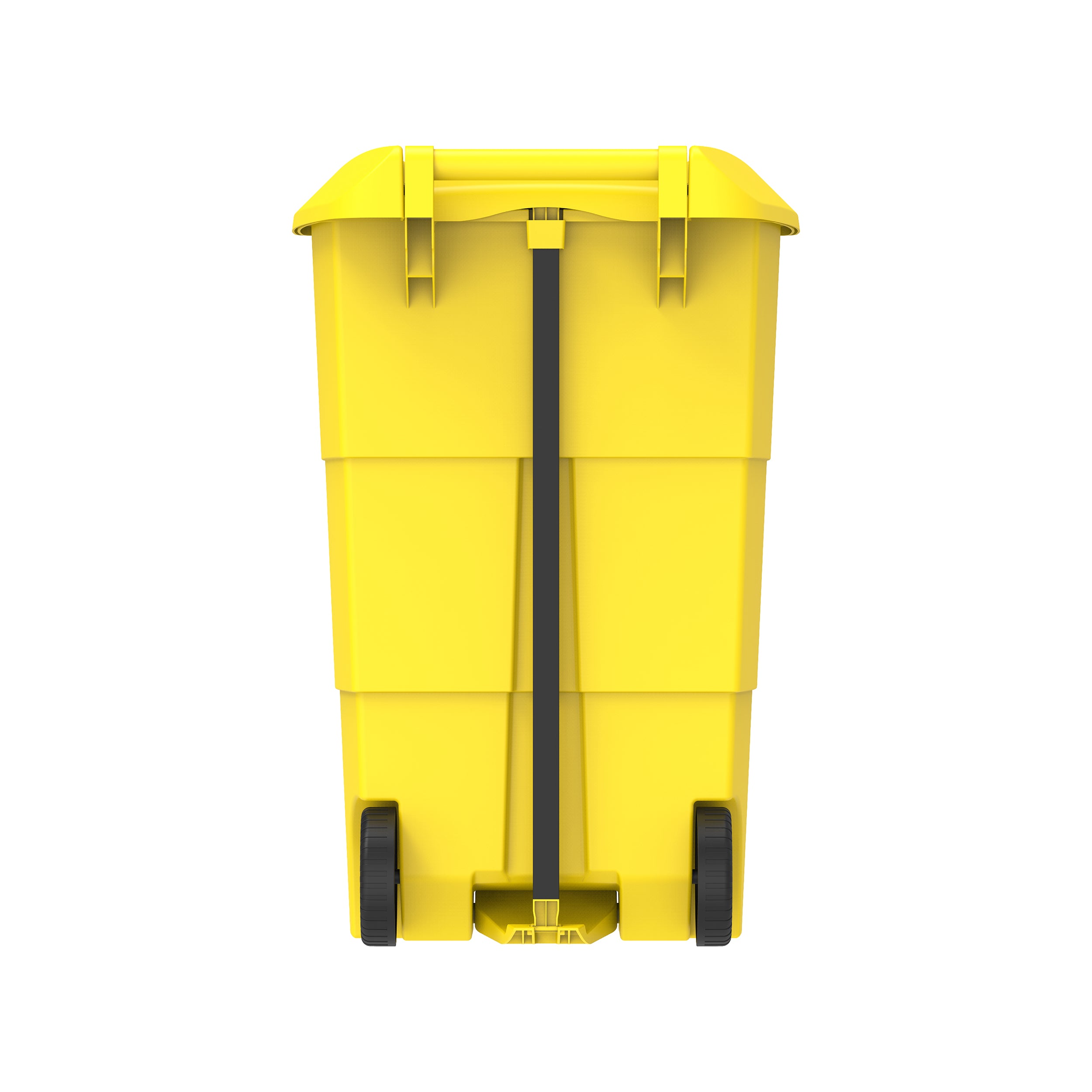 100L Step-on Waste Bin with Pedal & Wheels