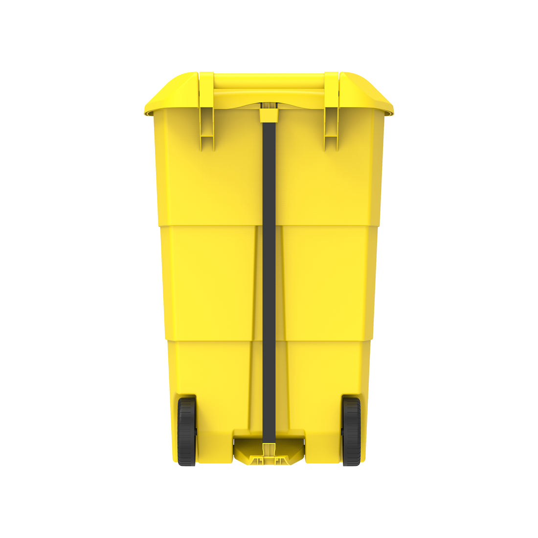 100L Step-on Waste Bin with Pedal & Wheels