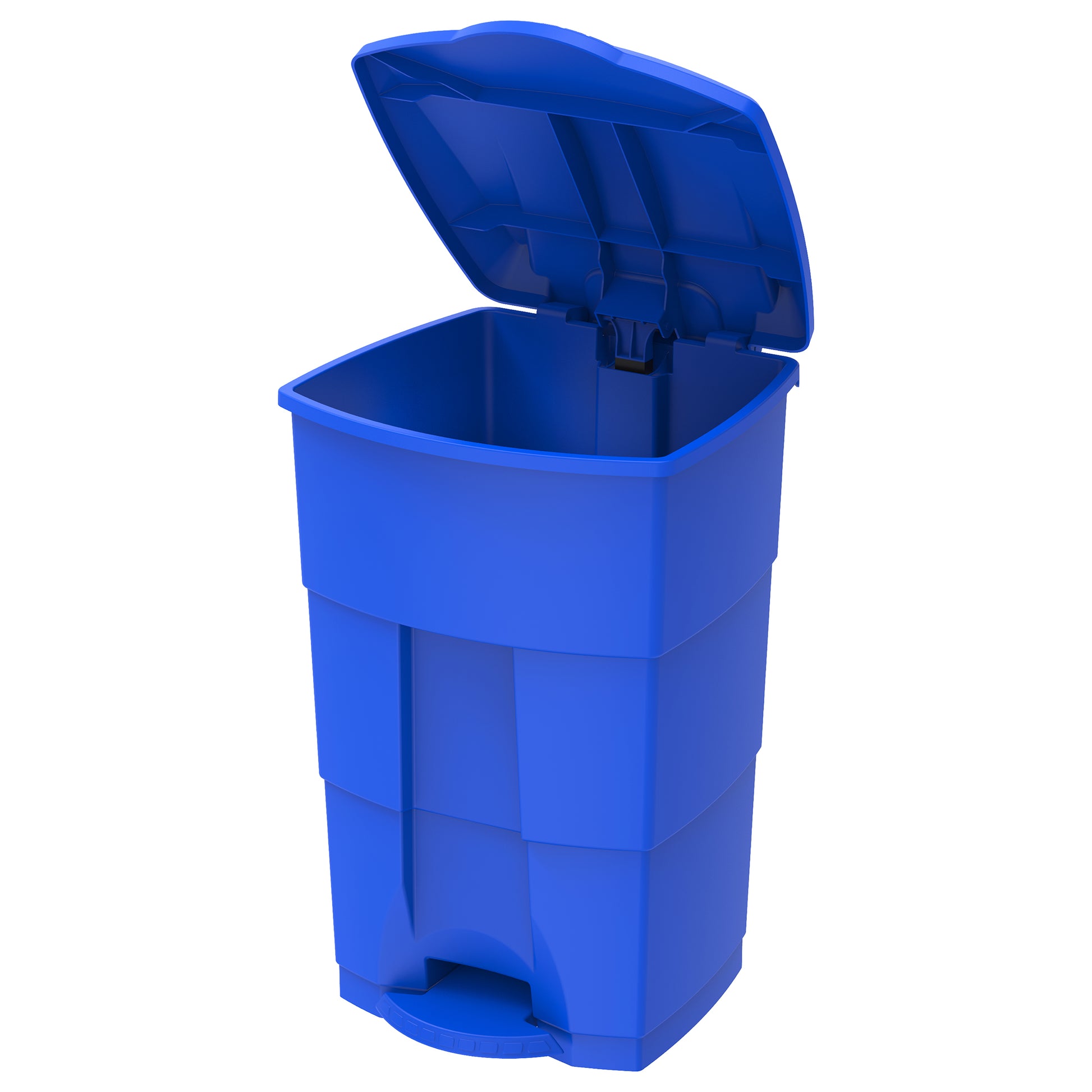 45L Step-on Waste Bin with Pedal blue 6
