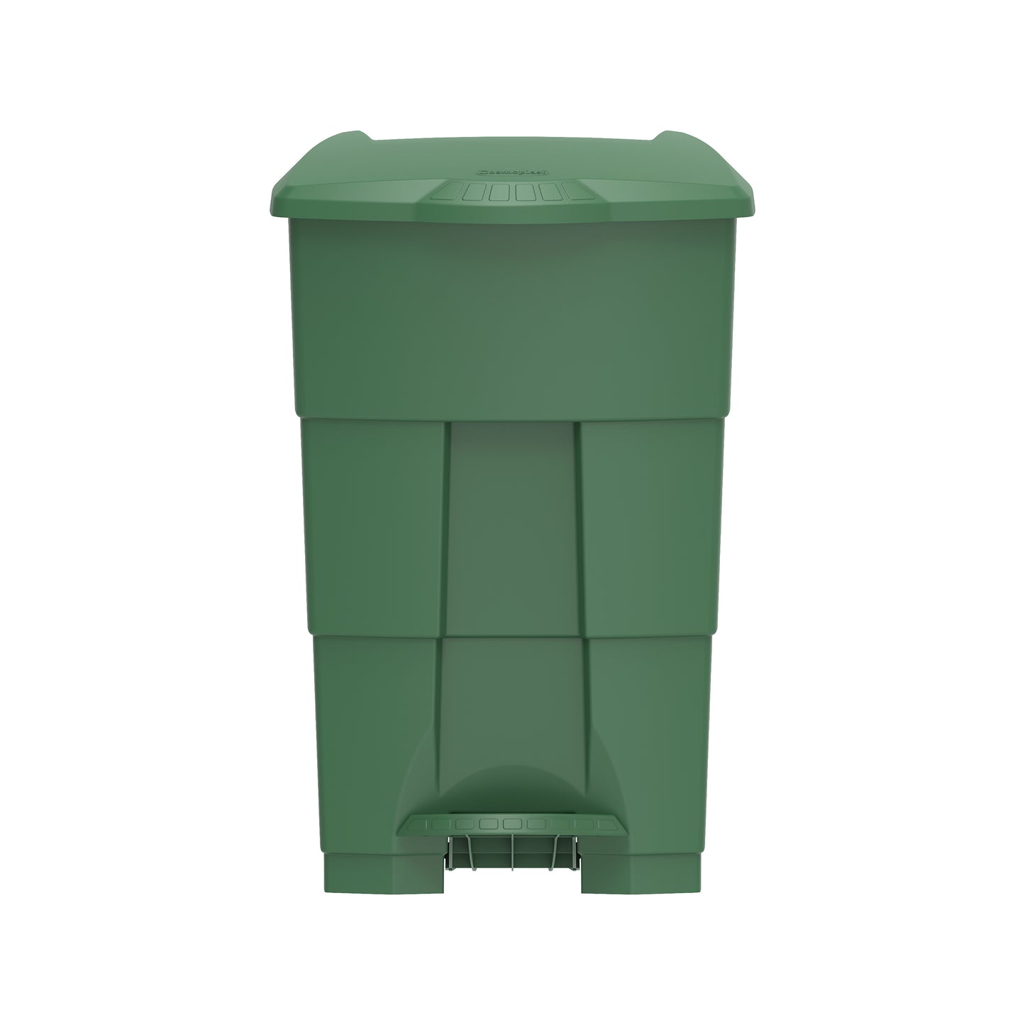 45L Step-on Waste Bin with Pedal Hunter Green 3