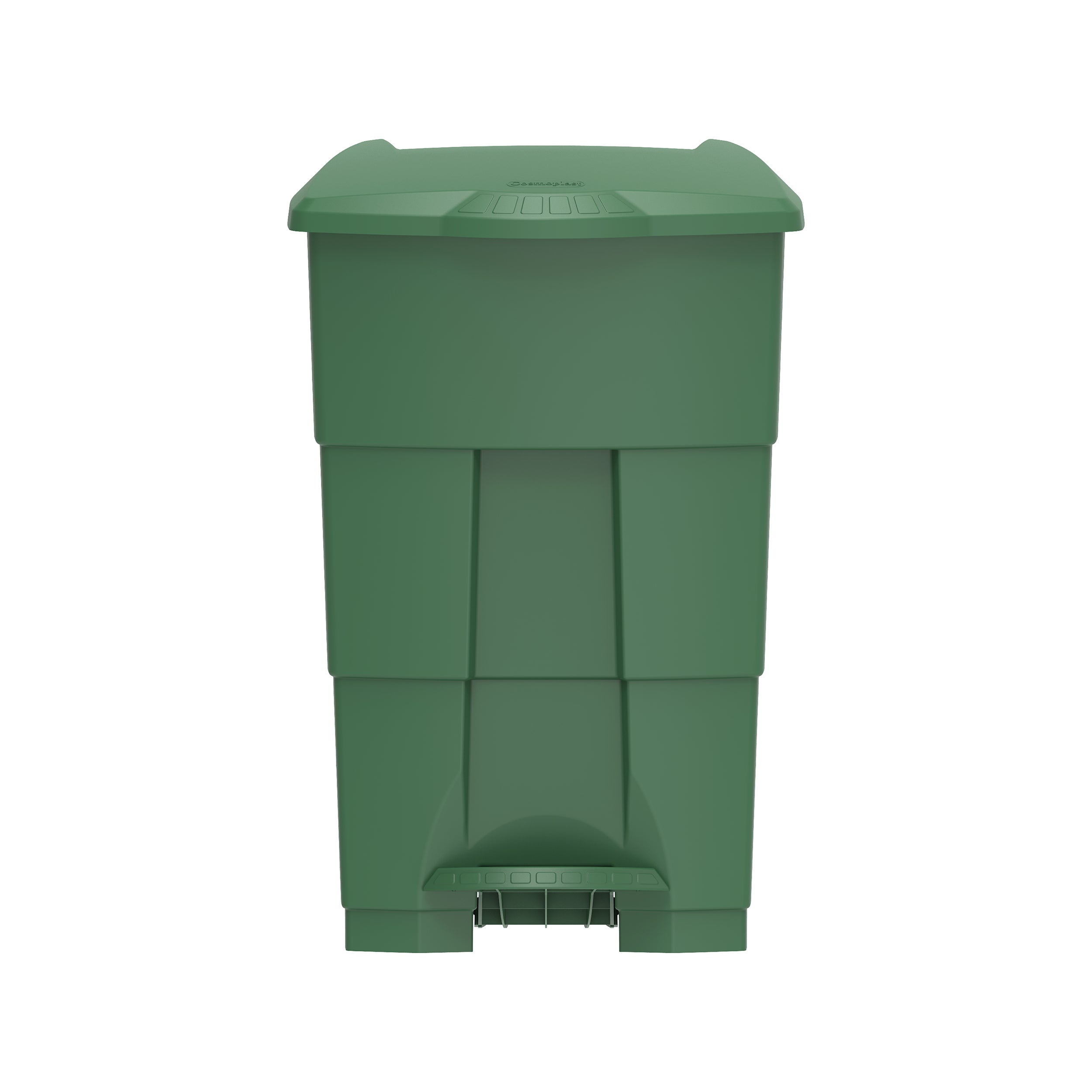 45L Step-on Waste Bin with Pedal Hunter Green 3
