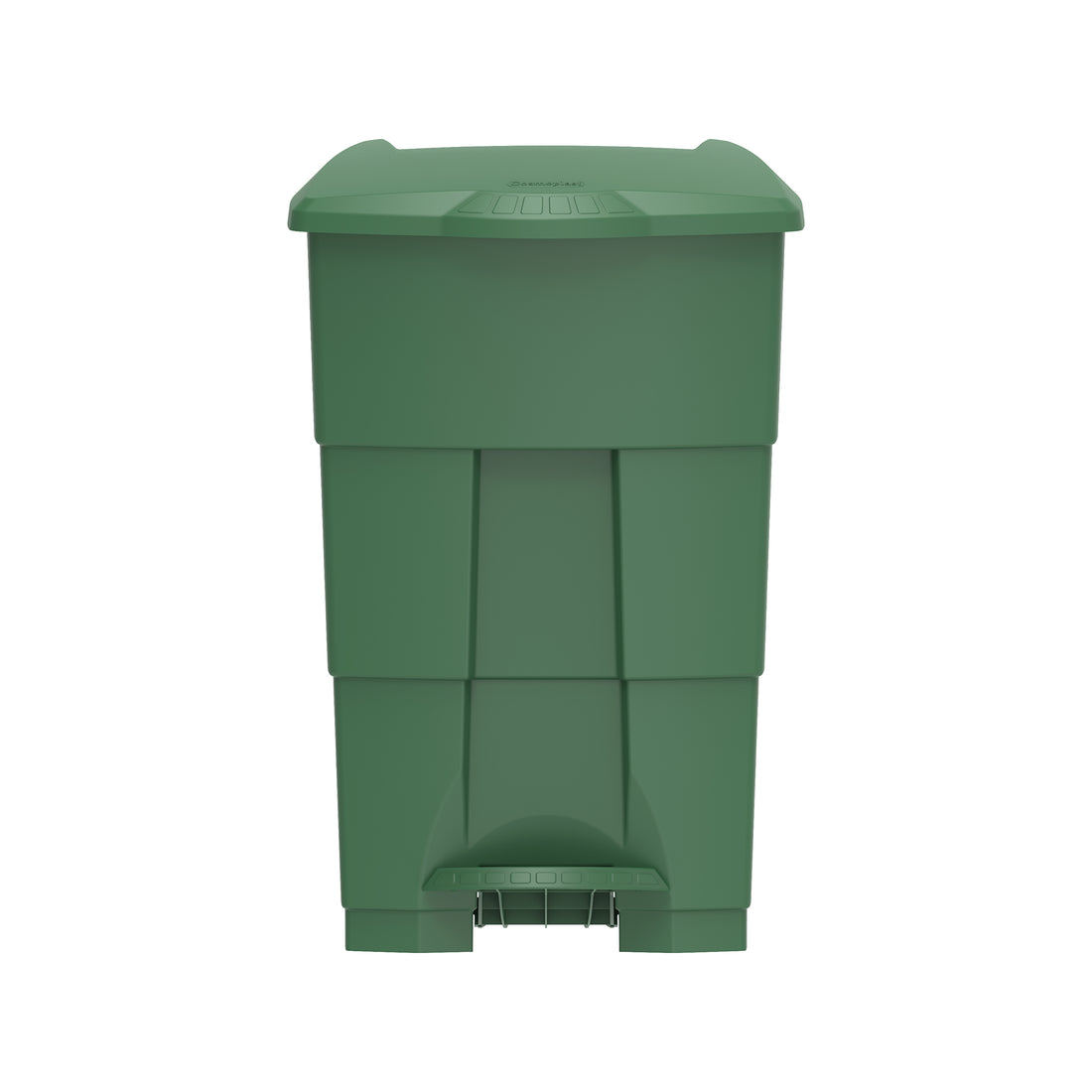 45L Step-on Waste Bin with Pedal Hunter Green 3