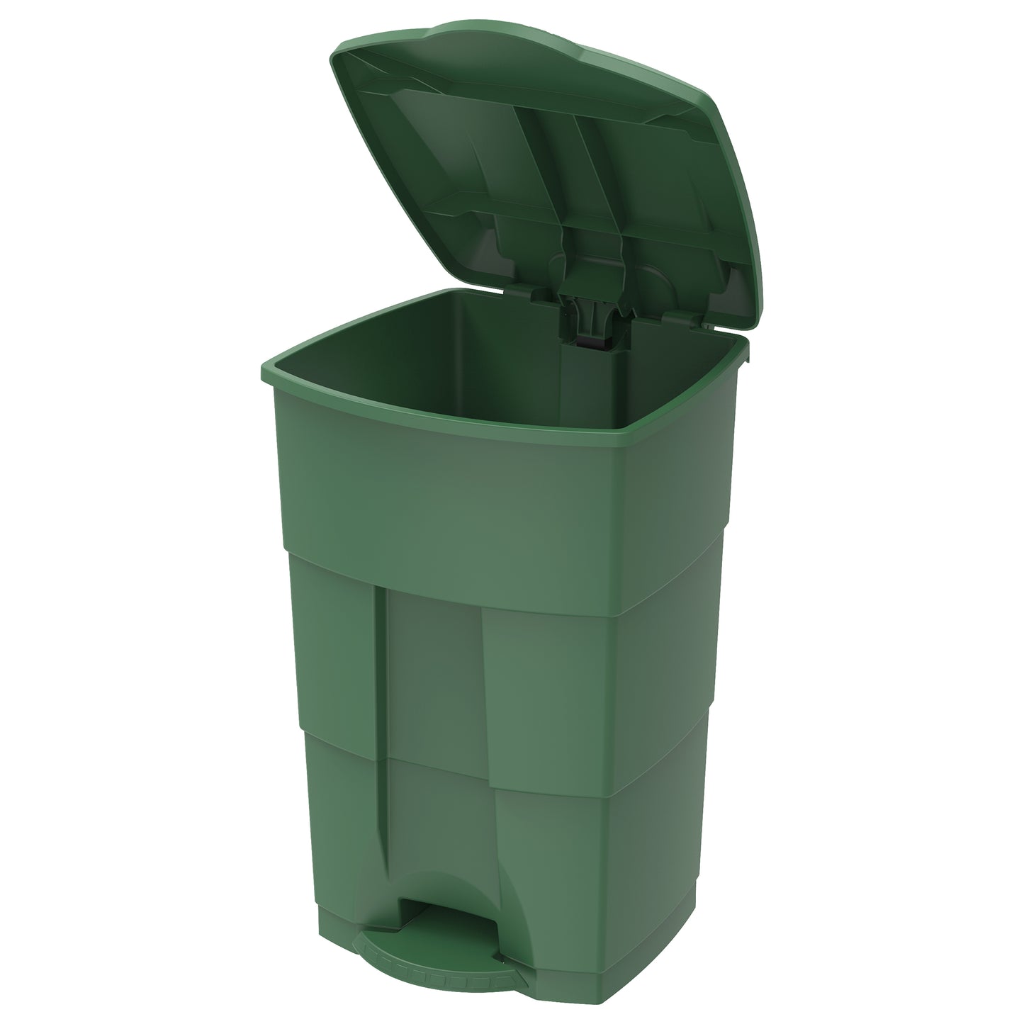 45L Step-on Waste Bin with Pedal Hunter Green 7