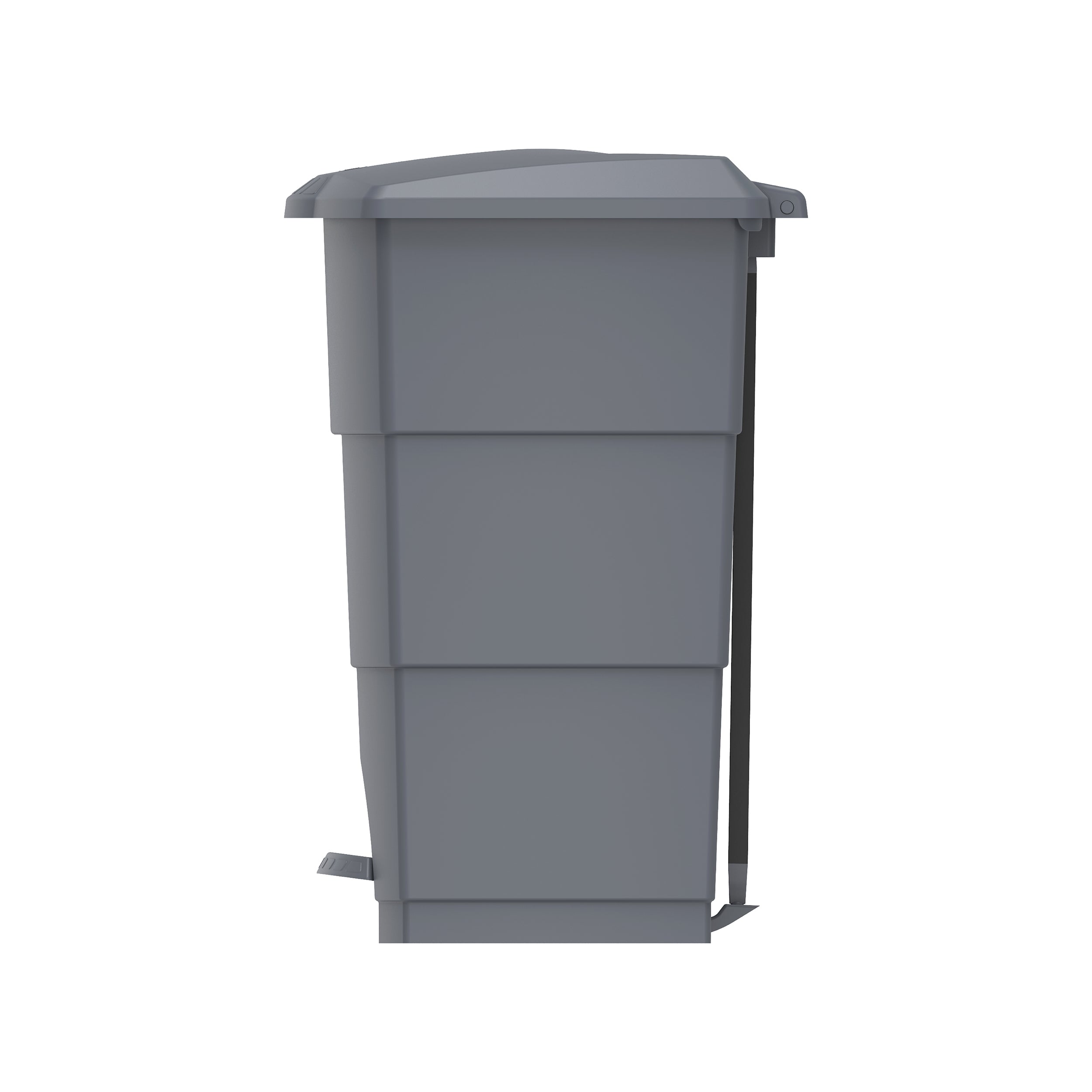 45L Step-on Waste Bin with Pedal Dark Grey 3