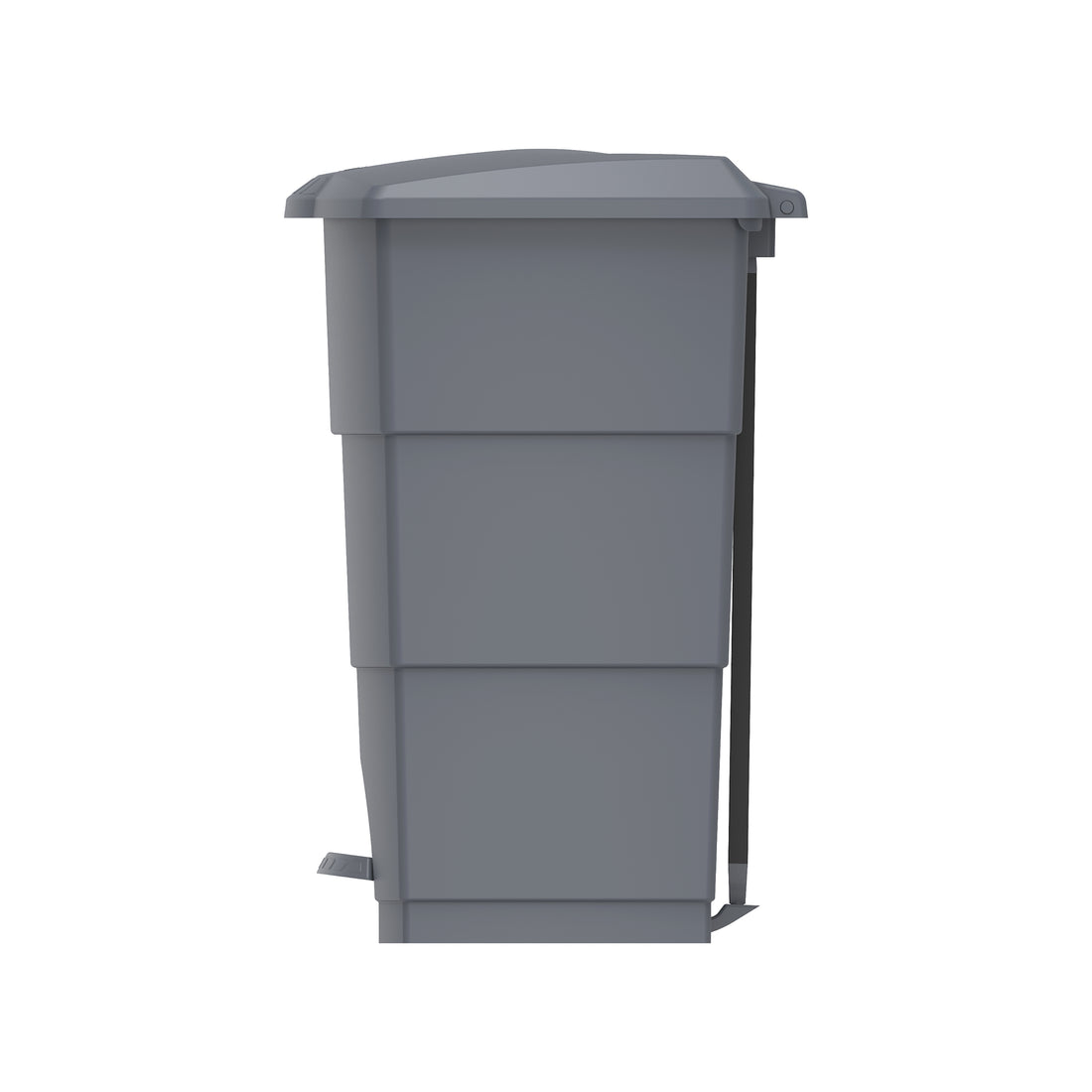 45L Step-on Waste Bin with Pedal Dark Grey 3
