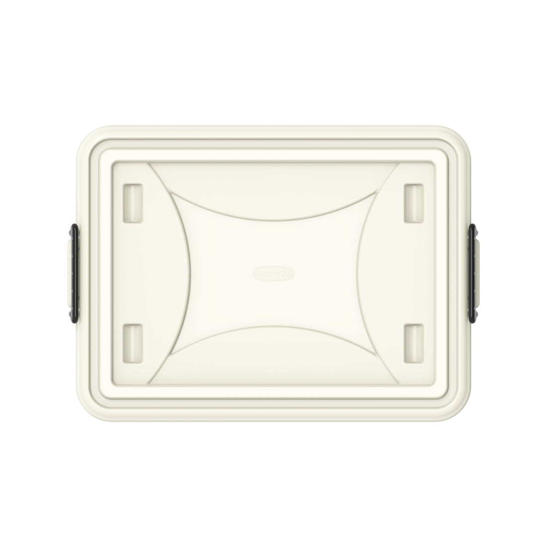 22L Clear Plastic Storage Boxes with Wheels & Lockable Lid