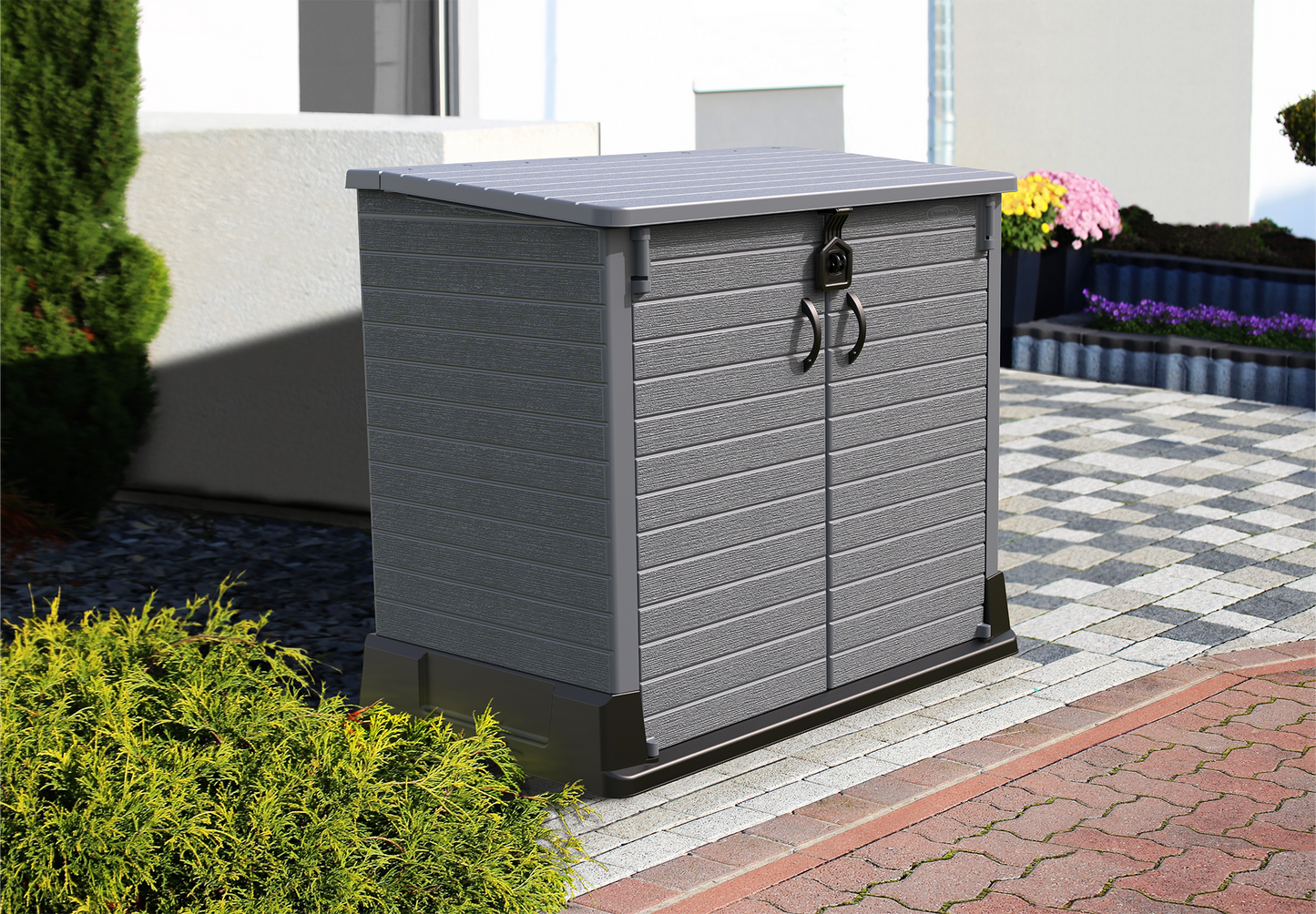 Outdoor Storage Small Shed- Cosmoplast KSA