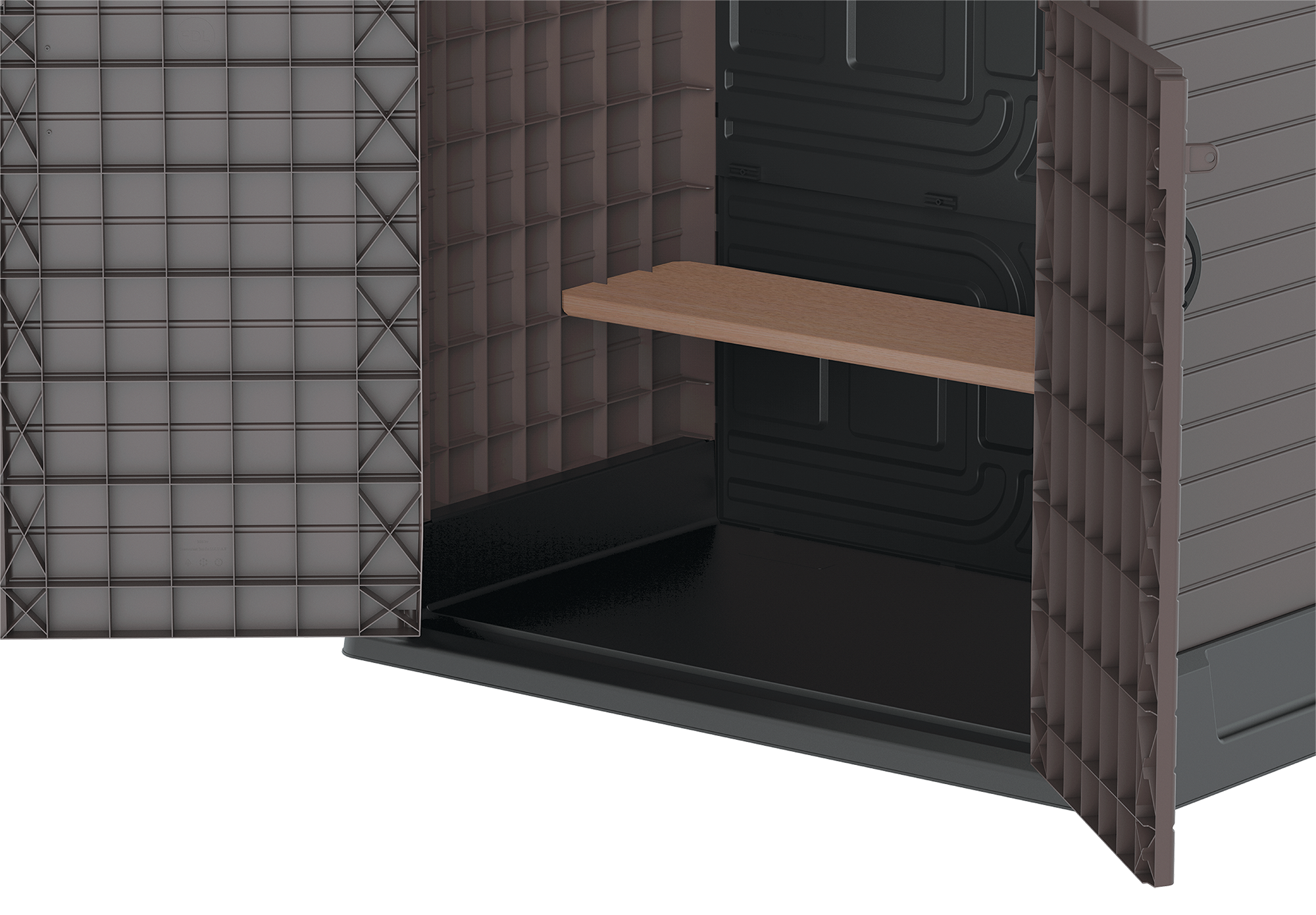 Outdoor Storage Small Shed- Cosmoplast KSA