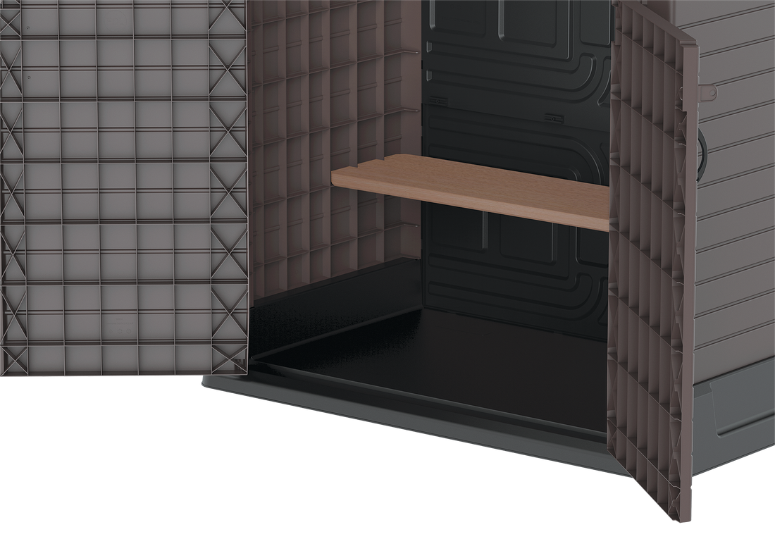 Outdoor Storage Small Shed- Cosmoplast KSA