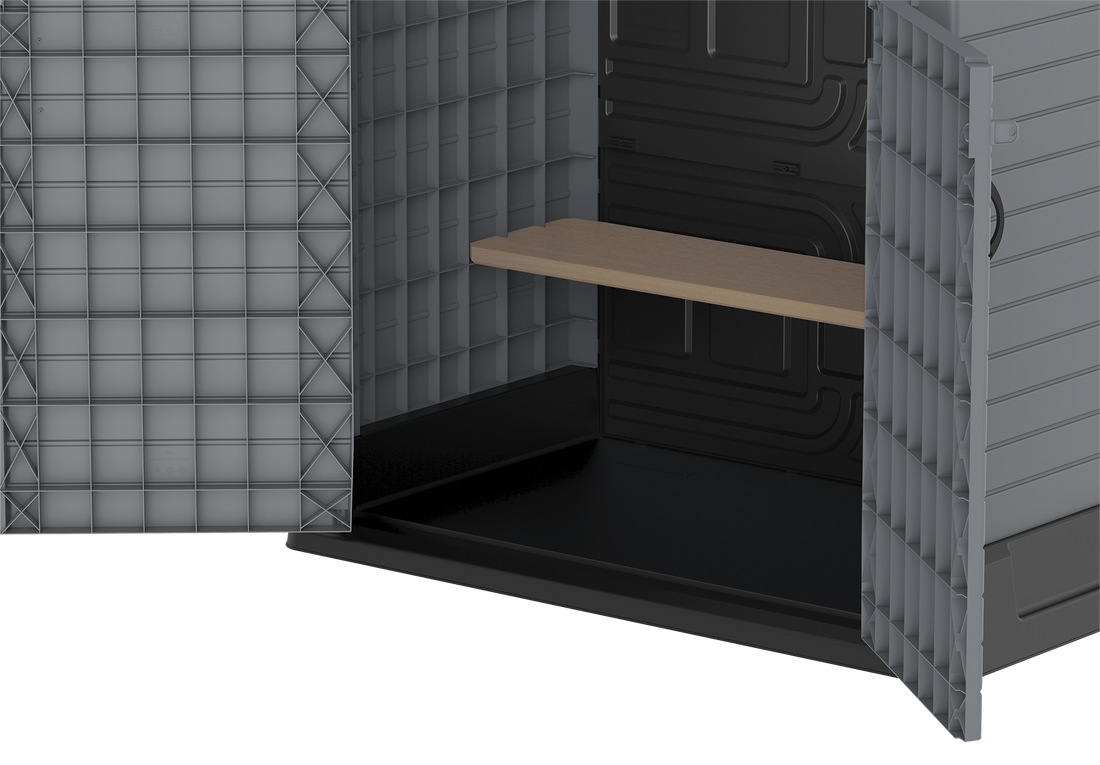 Outdoor Storage Small Shed- Cosmoplast KSA