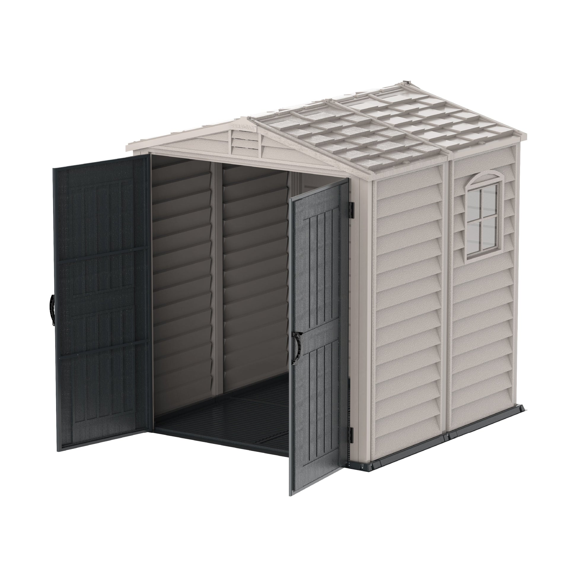 6x6ft Outdoor Garden Storage Shed