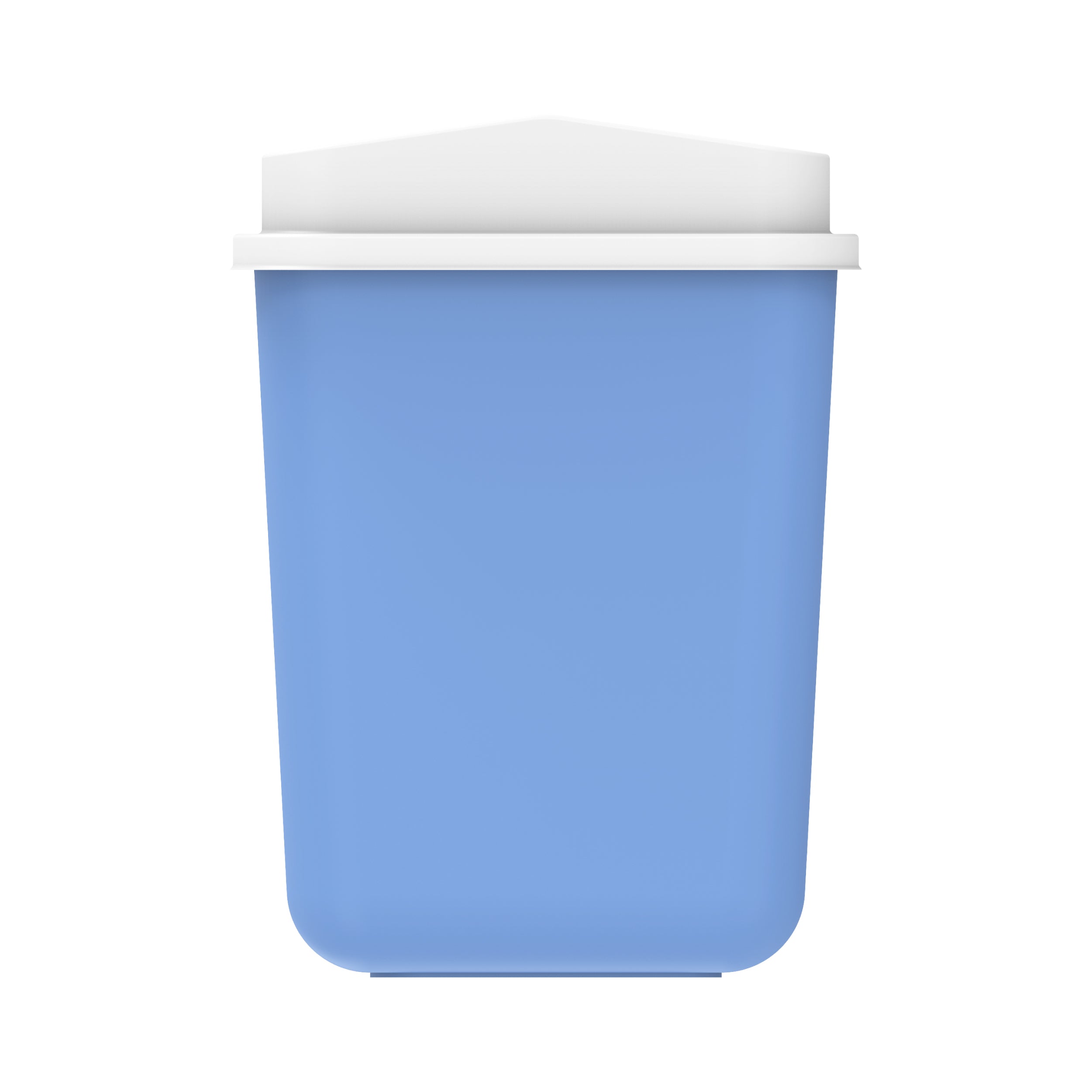 Swivel Plastic Waste Bin 15L