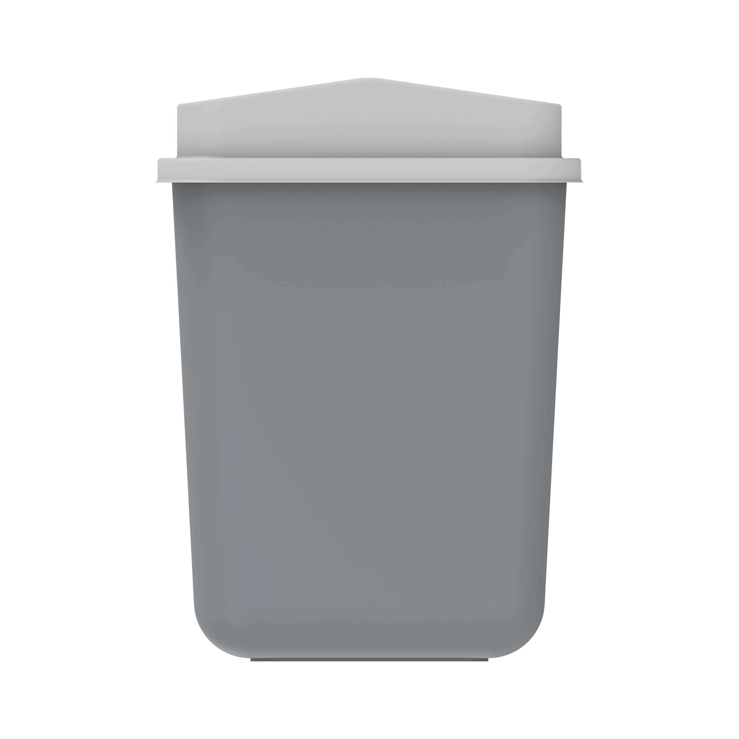 Swivel Plastic Waste Bin 15L