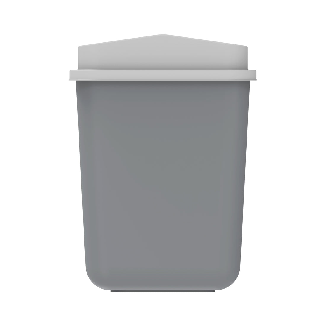 Swivel Plastic Waste Bin 15L