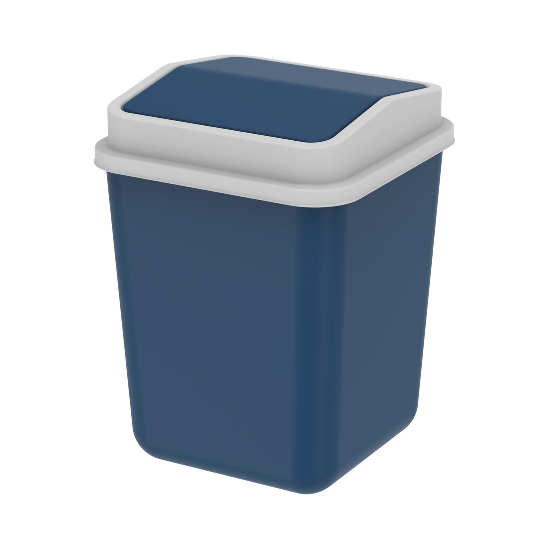 Swivel Plastic Waste Bin 15L