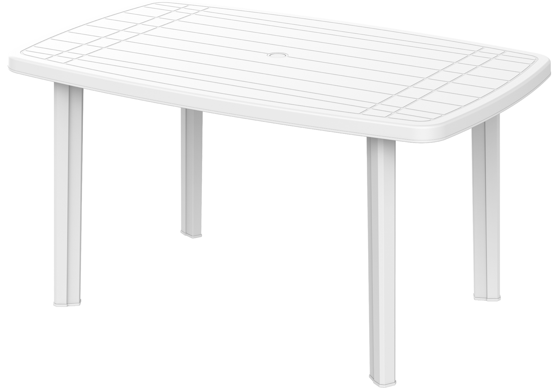 Long Rectangular Garden Table