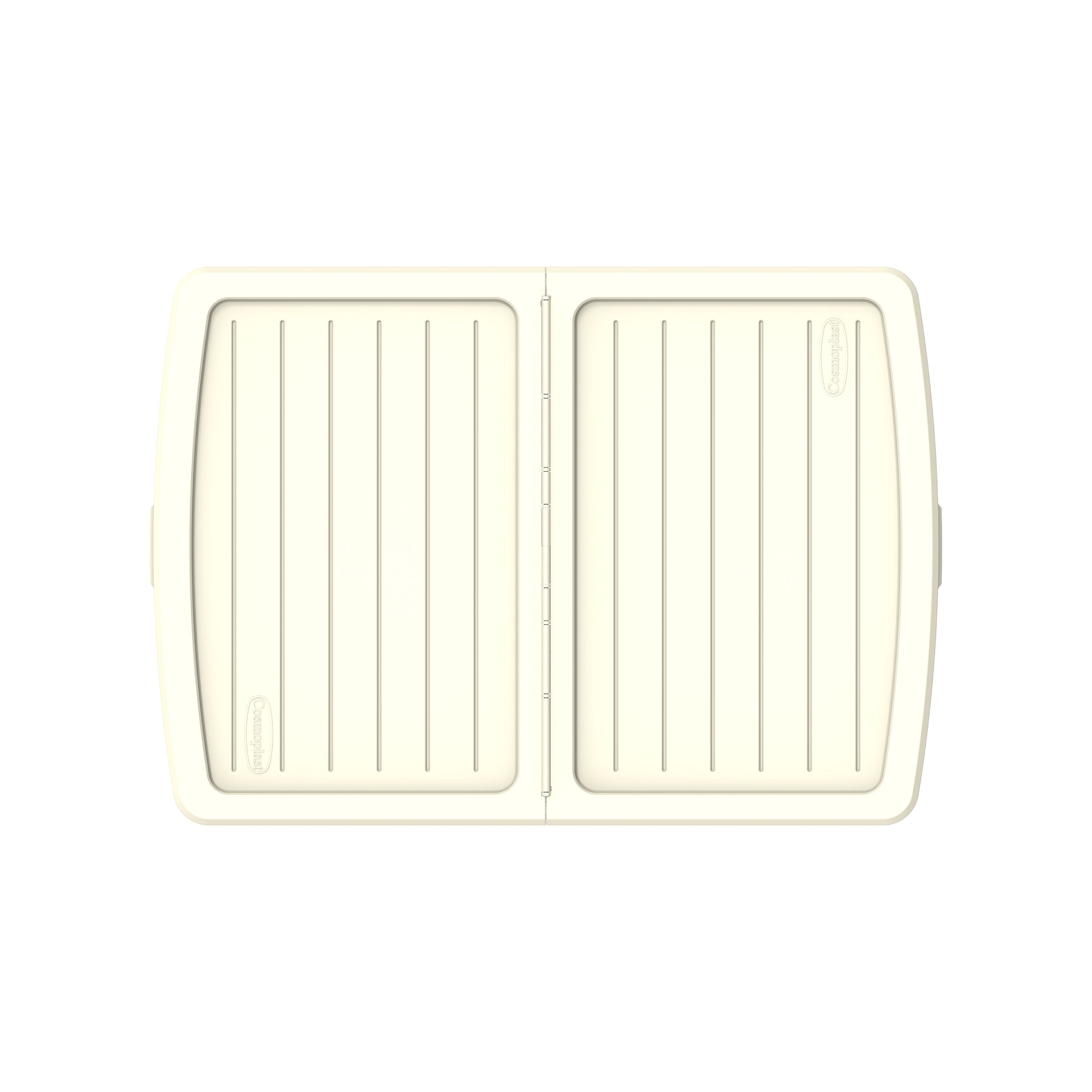 45L Clear Plastic Underbed Storage Box with Wheels & Lockable Lid