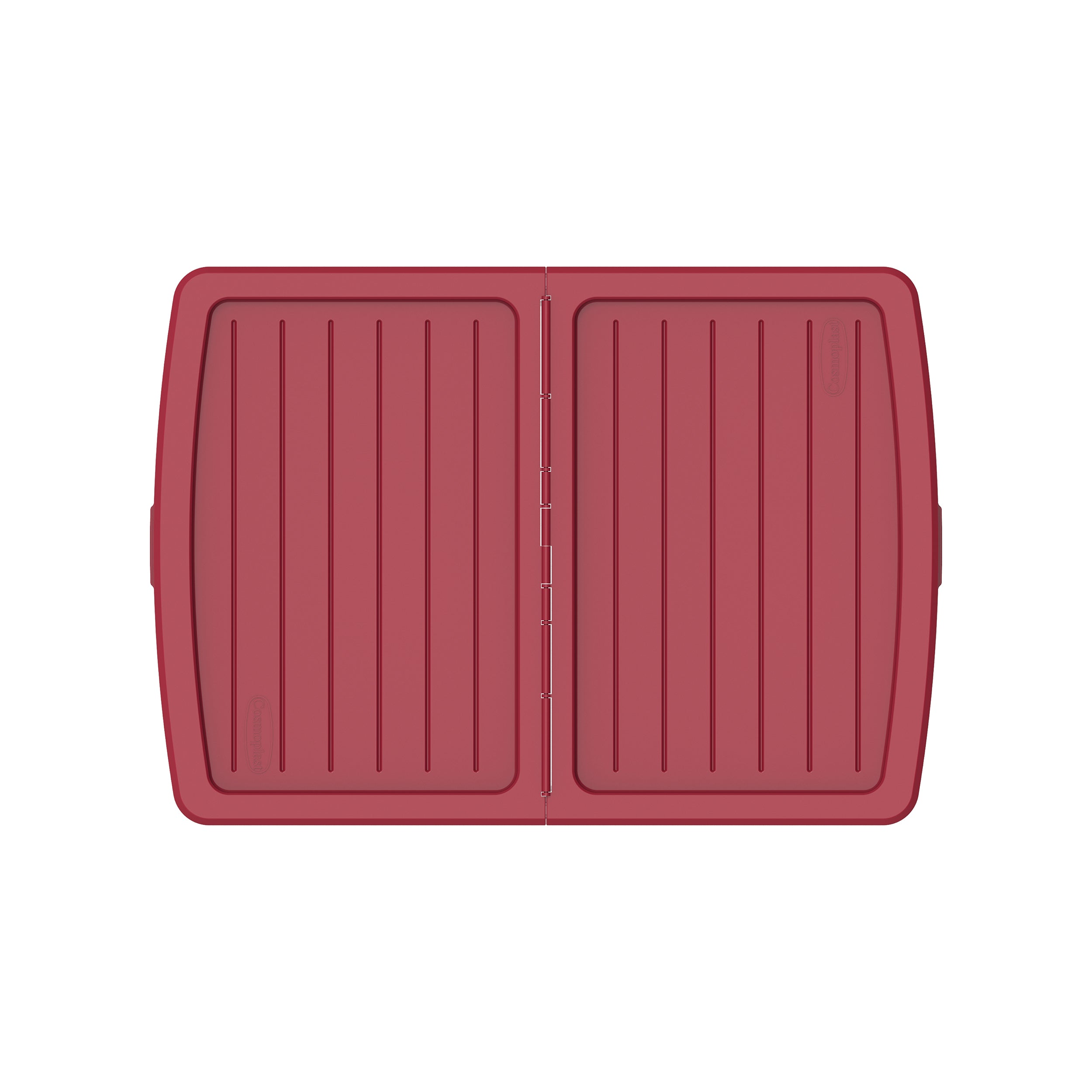 45L Clear Plastic Underbed Storage Box with Wheels & Lockable Lid