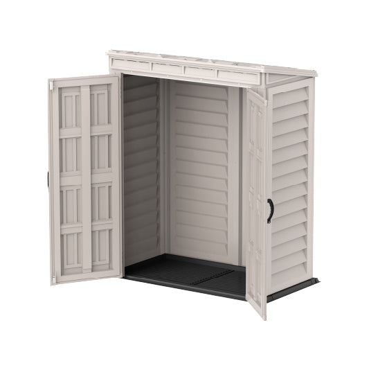 Walk-in Outdoor Storage Shed 5x3ft- Cosmoplast KSA