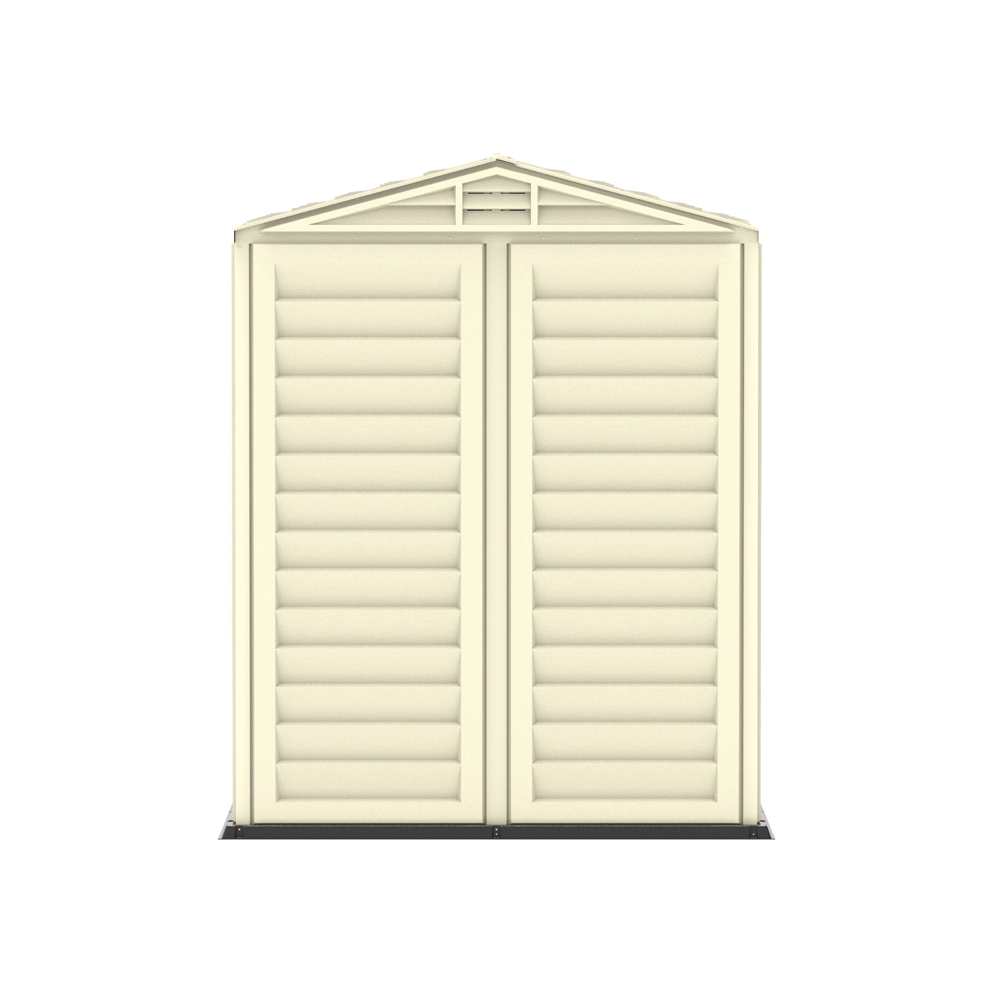 Walk-in Garden & Outdoor Storage Shed 5x5ft- Cosmoplast KSA