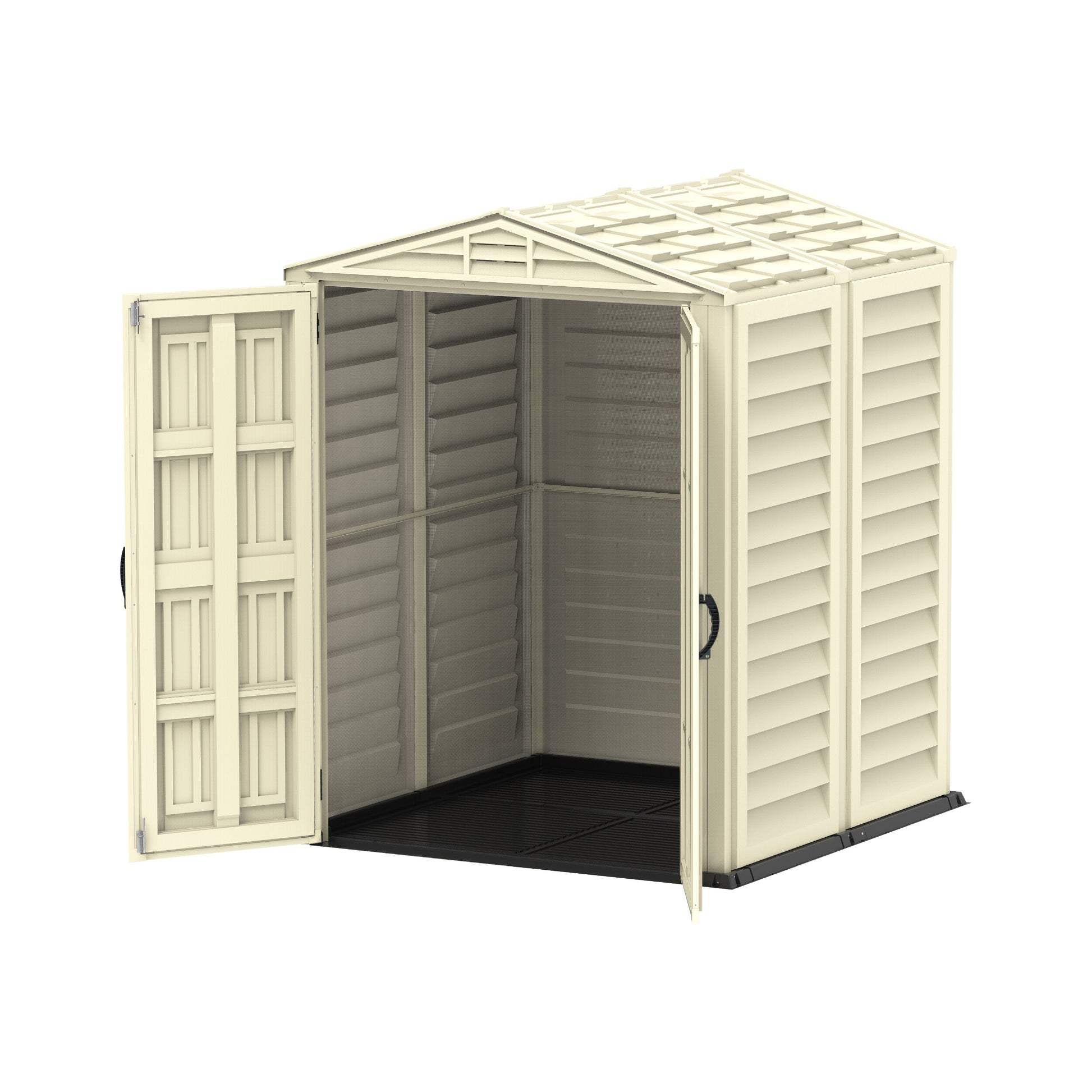 Walk-in Garden & Outdoor Storage Shed 5x5ft- Cosmoplast KSA