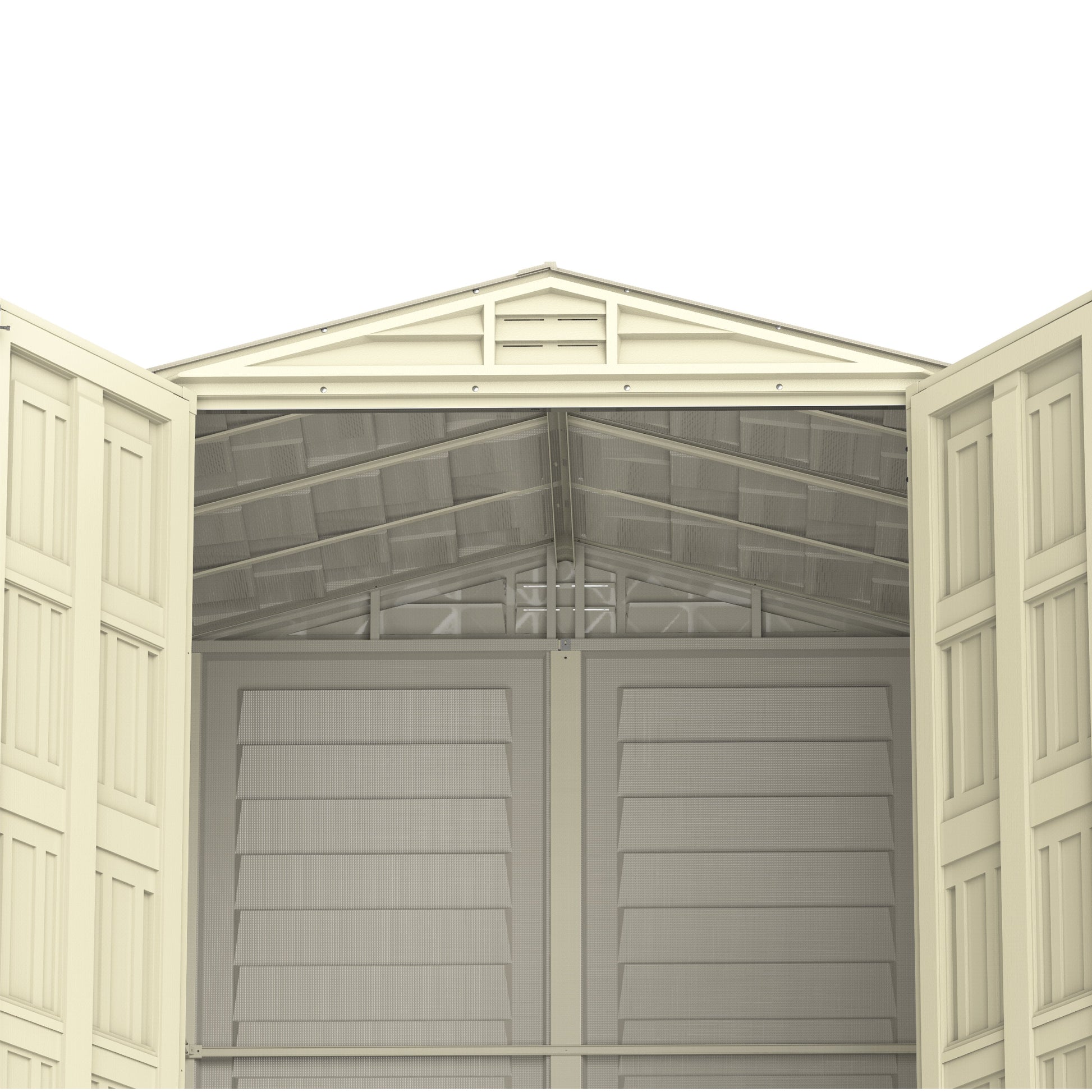 Walk-in Garden & Outdoor Storage Shed 5x5ft- Cosmoplast KSA